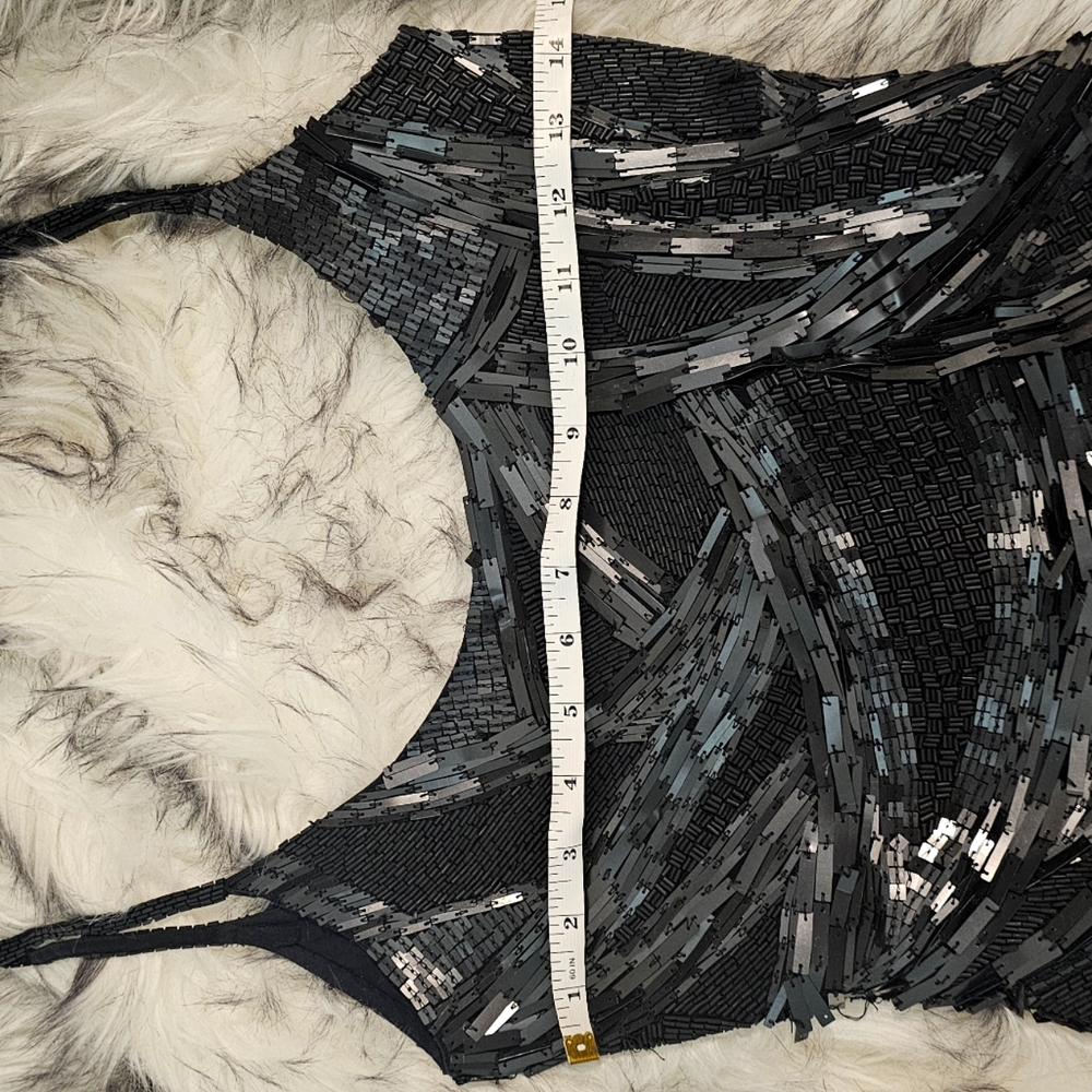 2008 AllSaints Fifi Hand Embroidered Dress - Picture 8 of 12